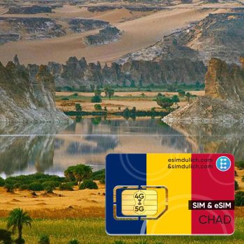 Sim Du Lịch Chad 15 Ngày Tốc Độ Cao